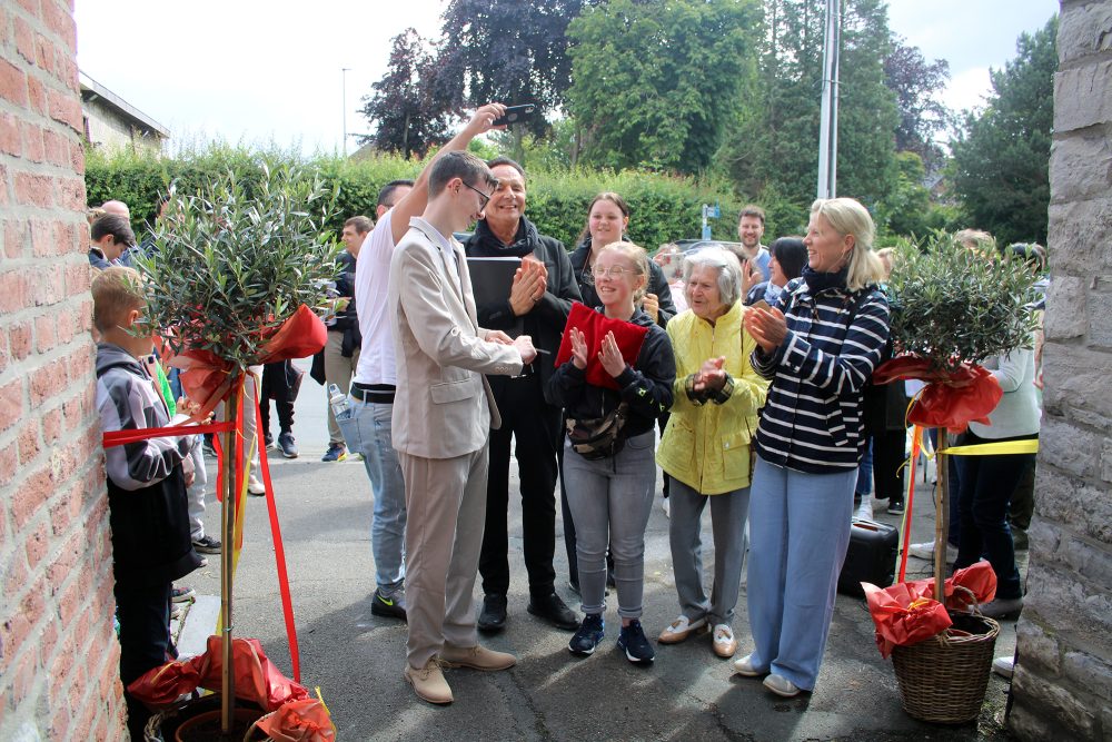 ZFP weiht Maria-Kreuels-Gässchen in Kettenis ein