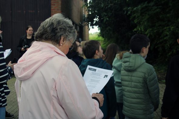 ZFP weiht Maria-Kreuels-Gässchen in Kettenis ein