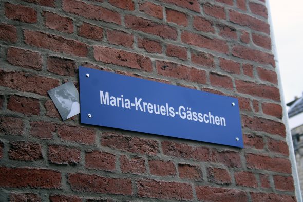 ZFP weiht Maria-Kreuels-Gässchen in Kettenis ein