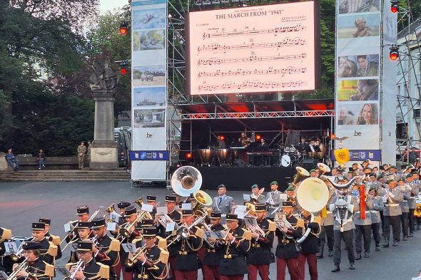 Militärmusikfestival in Eupen