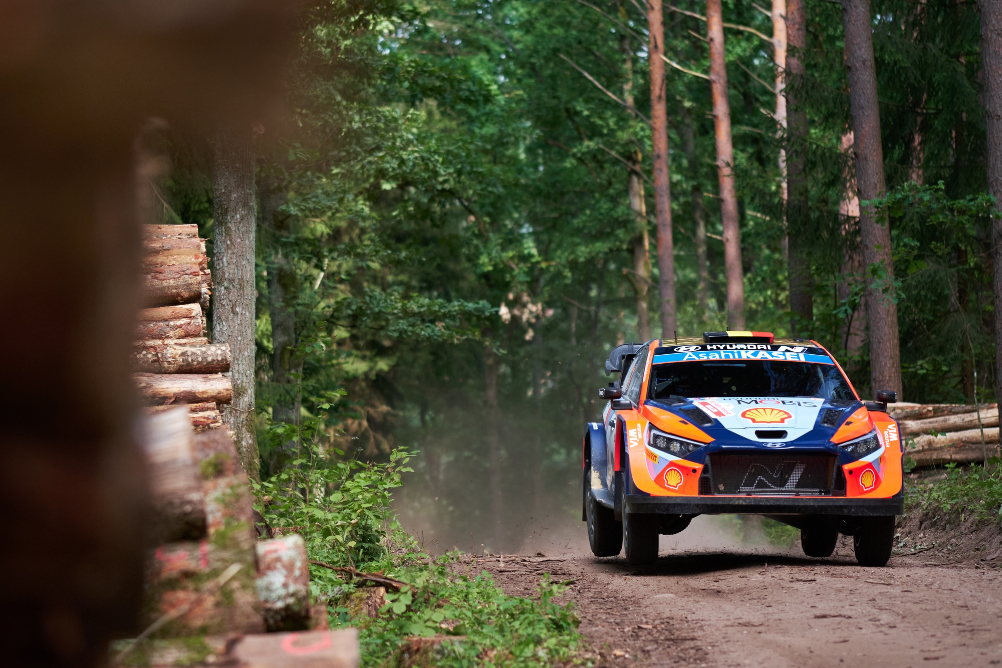 Thierry Neuville/Martijn Wydaeghe bei der Rallye Polen