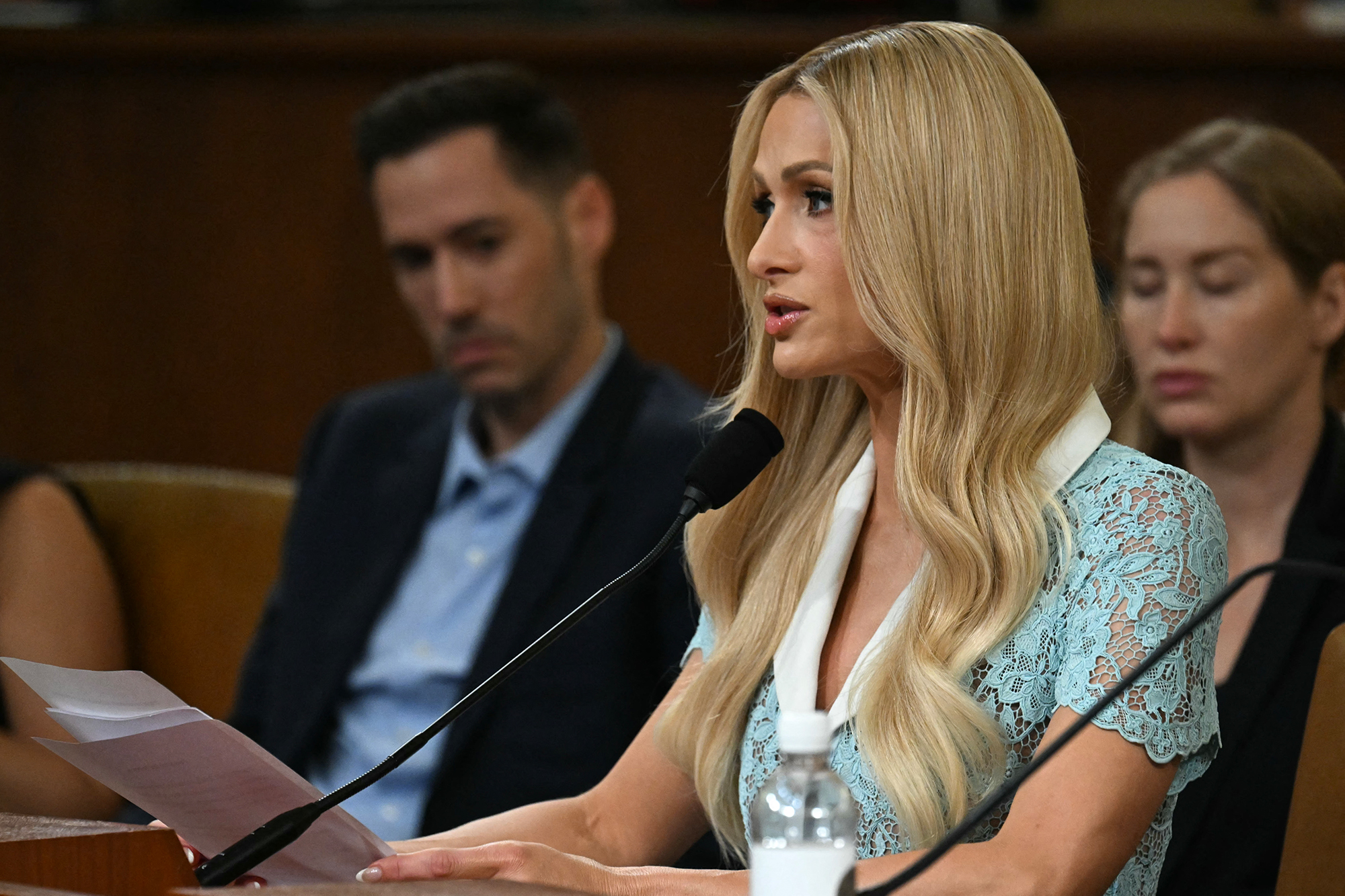 US-Realitystar Paris Hilton im Kongress in Washington