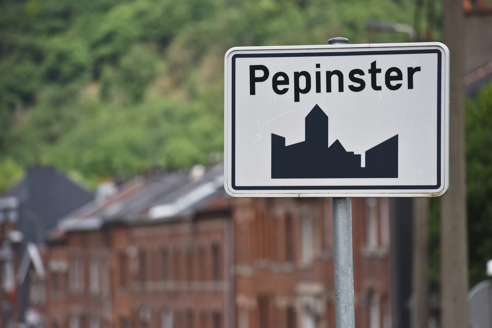 Ortsschild von Pepinster