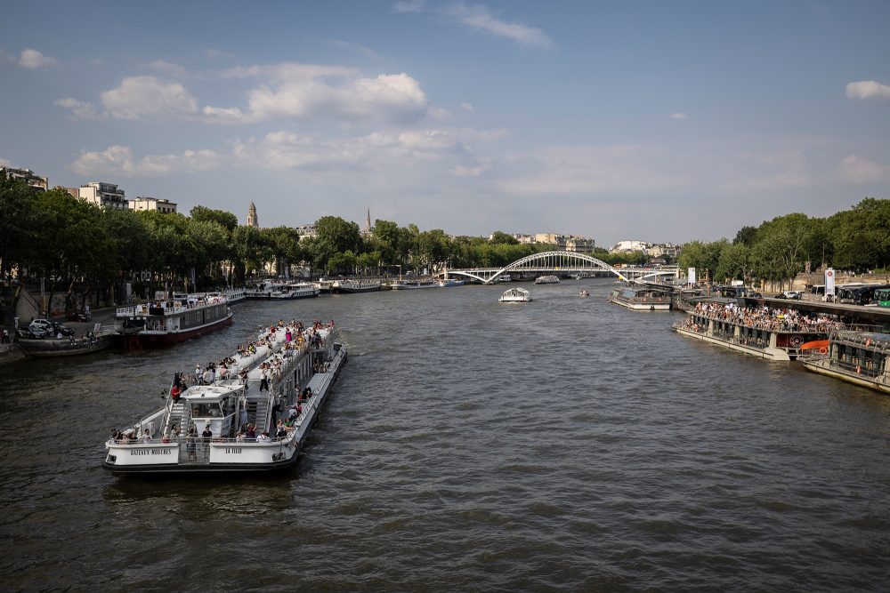 Der Fluss Seine in Paris