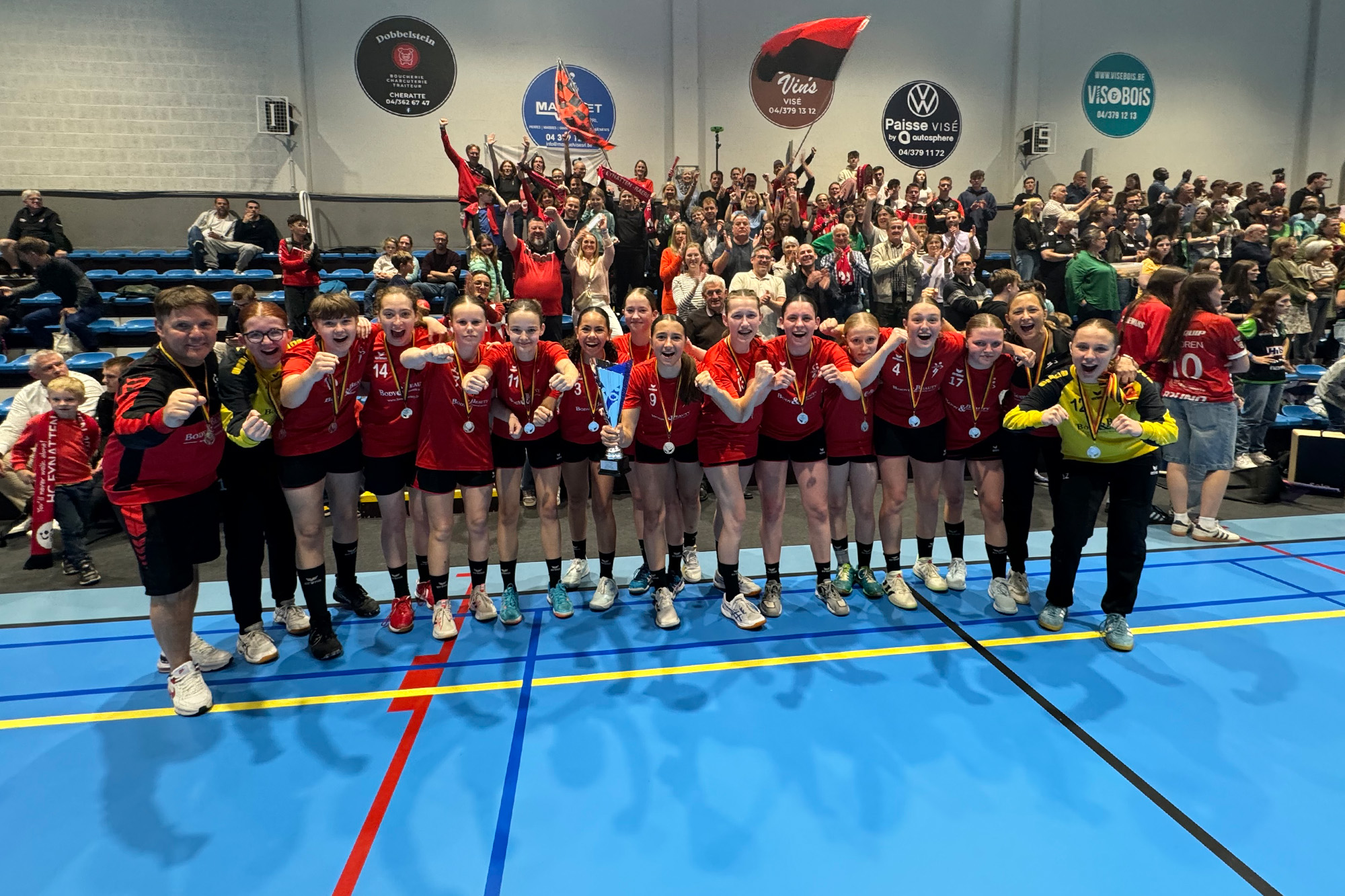 Vizemeistertitel für U16-Mädchen des HCER