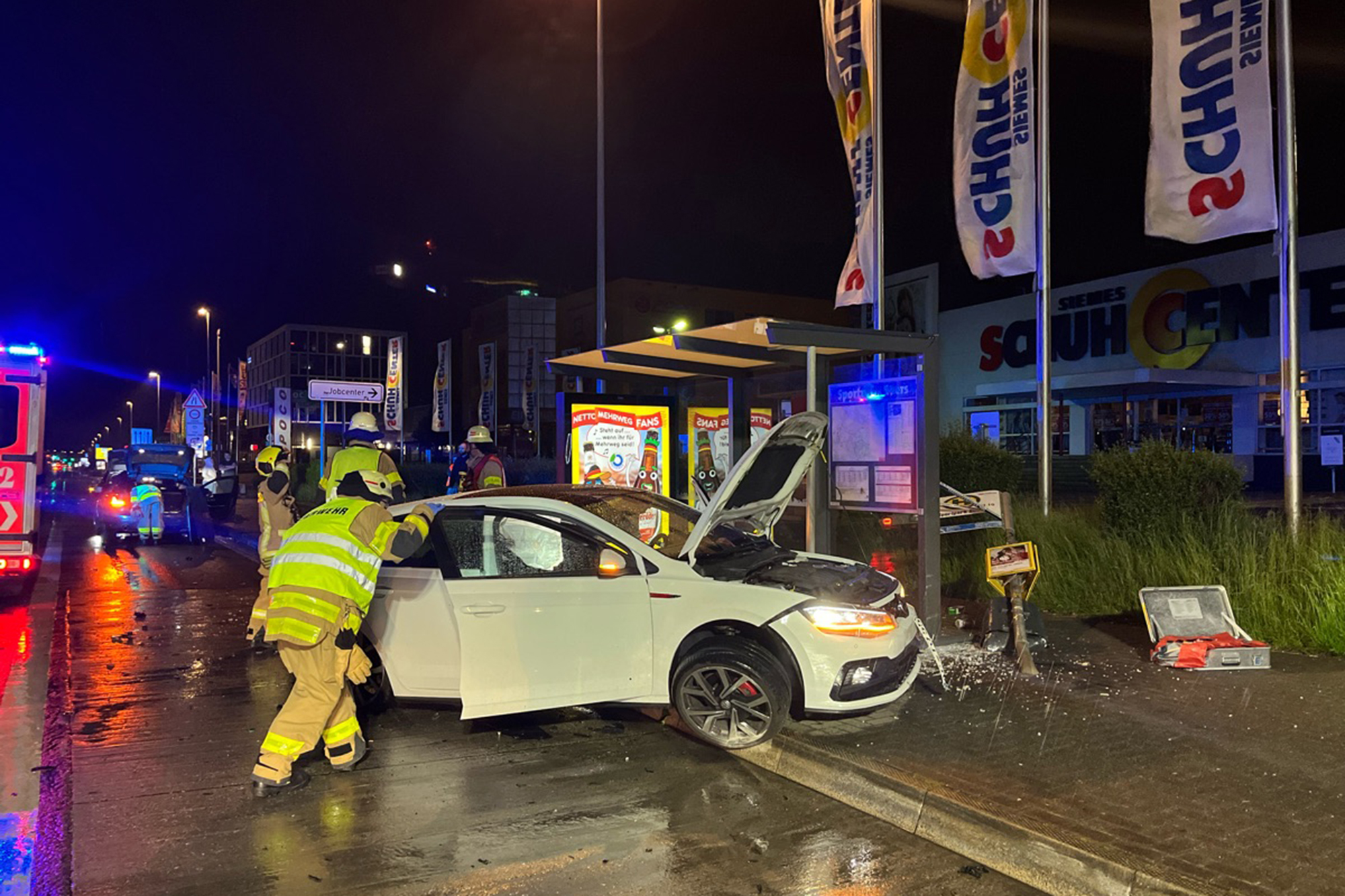 Unfall auf der Krefelder Straße in Aachen