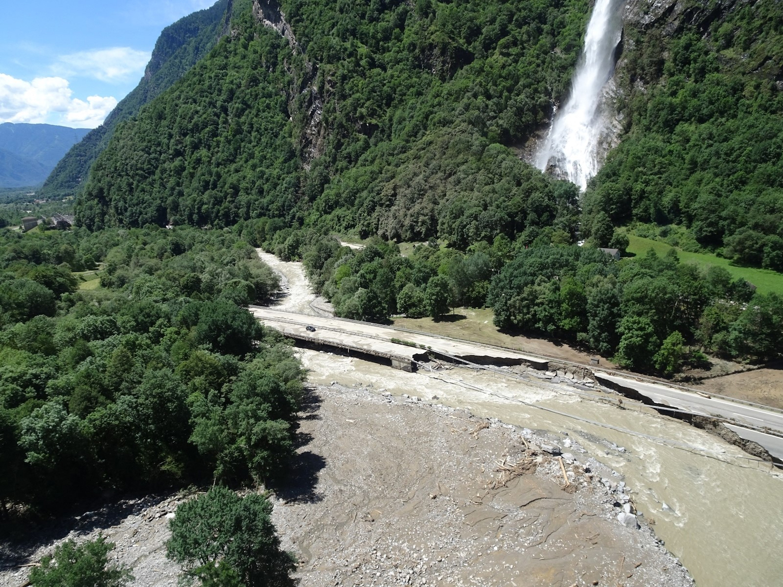 Unwetter in der Schweiz