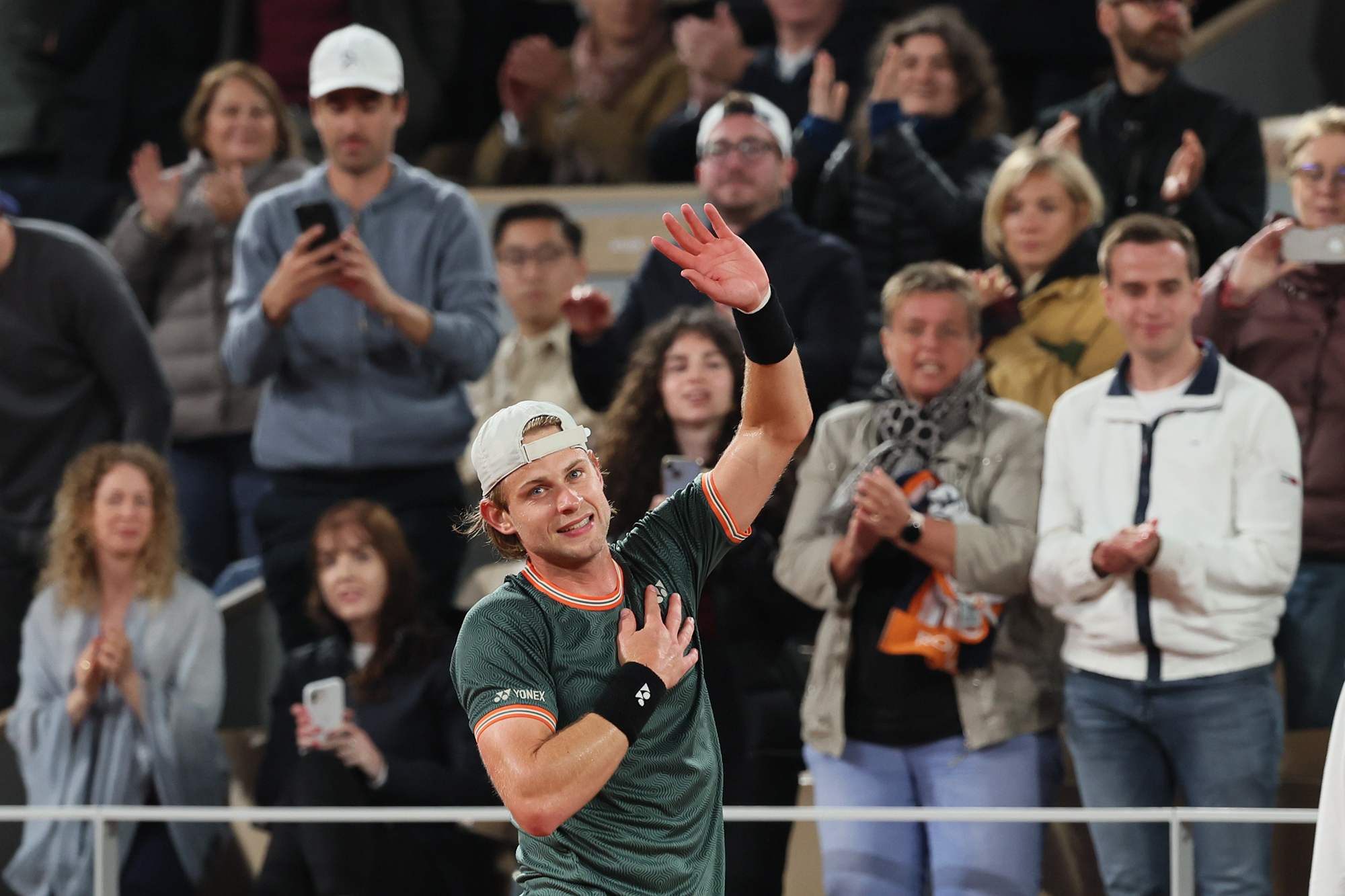 Zizou Bergs in der dritten Runde der French Open ausgeschieden