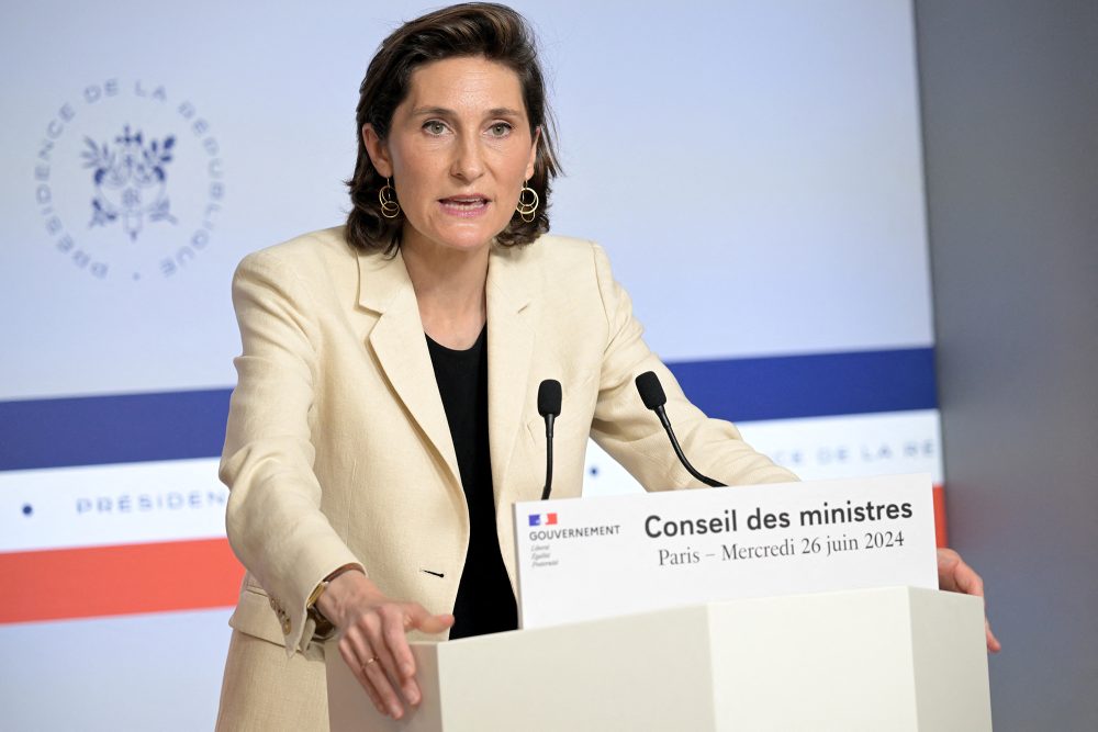 Frankreichs Sportministerin Amélie Oudéa-Castéra