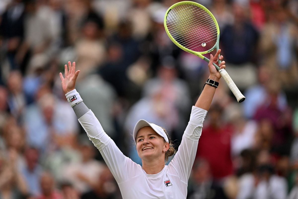 Die tschechische Tennissspielerin Barbora Krejcikova