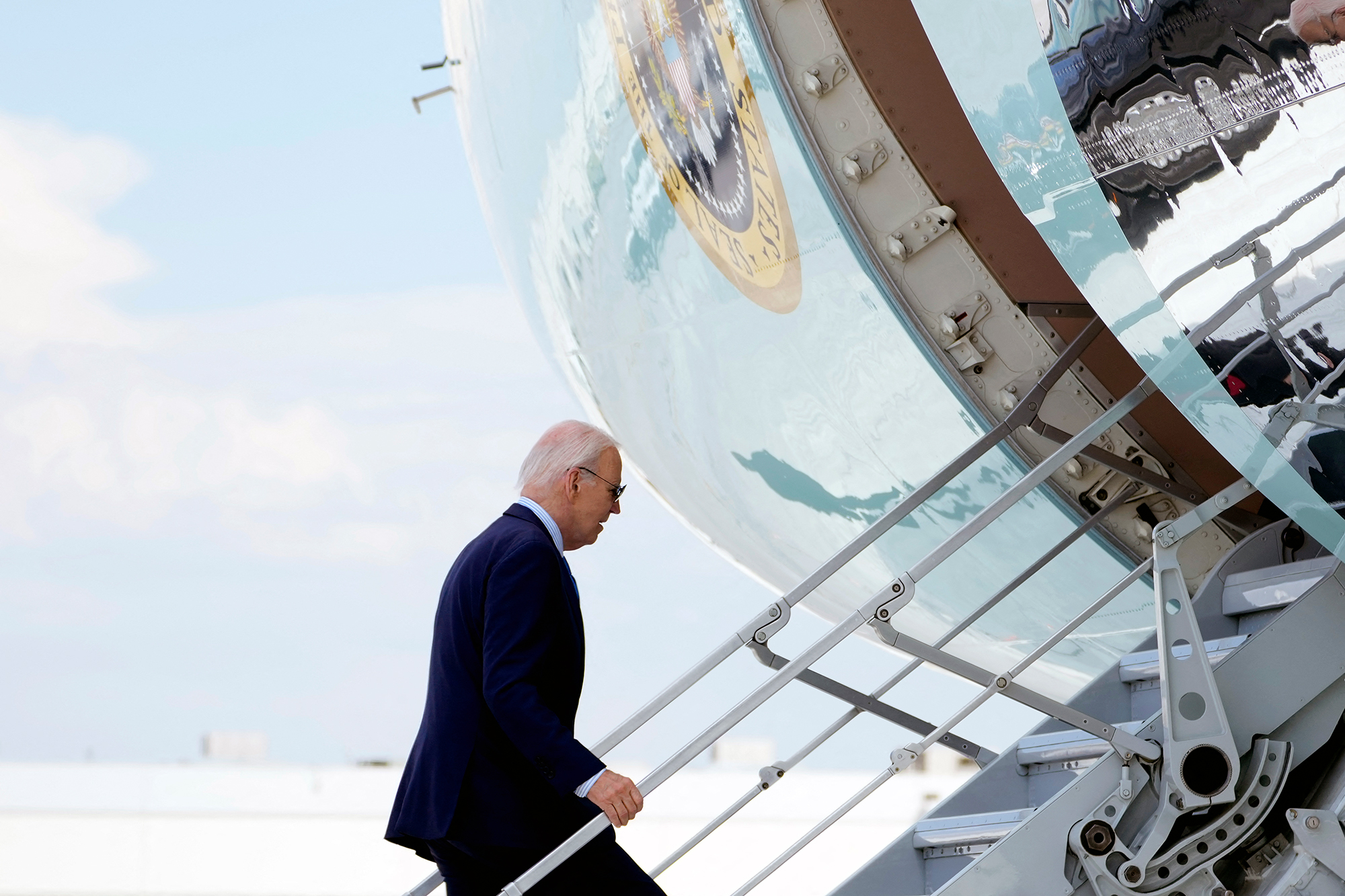 Joe Biden steigt in die Air Force One