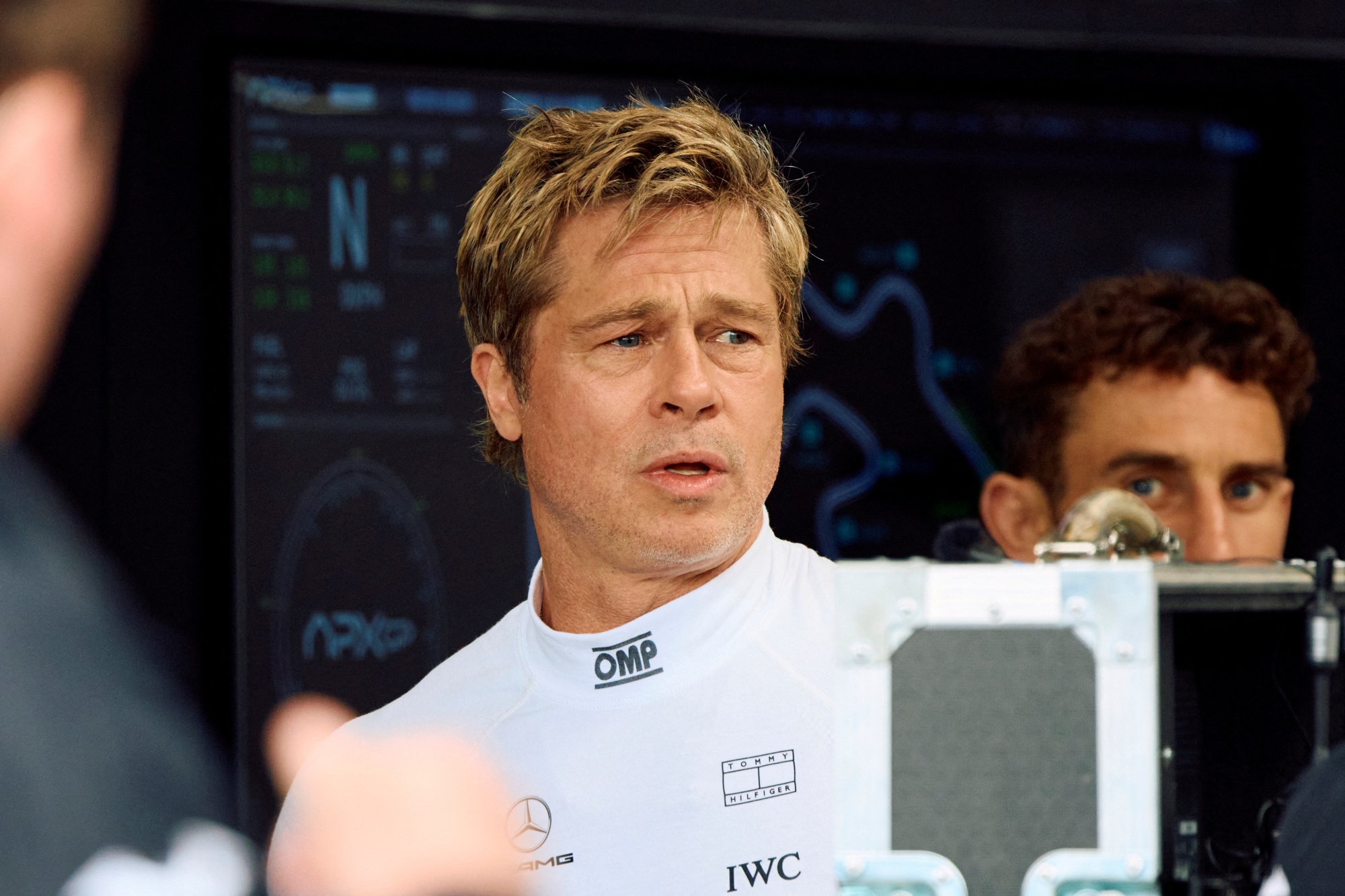 Brad Pitt in Silverstone