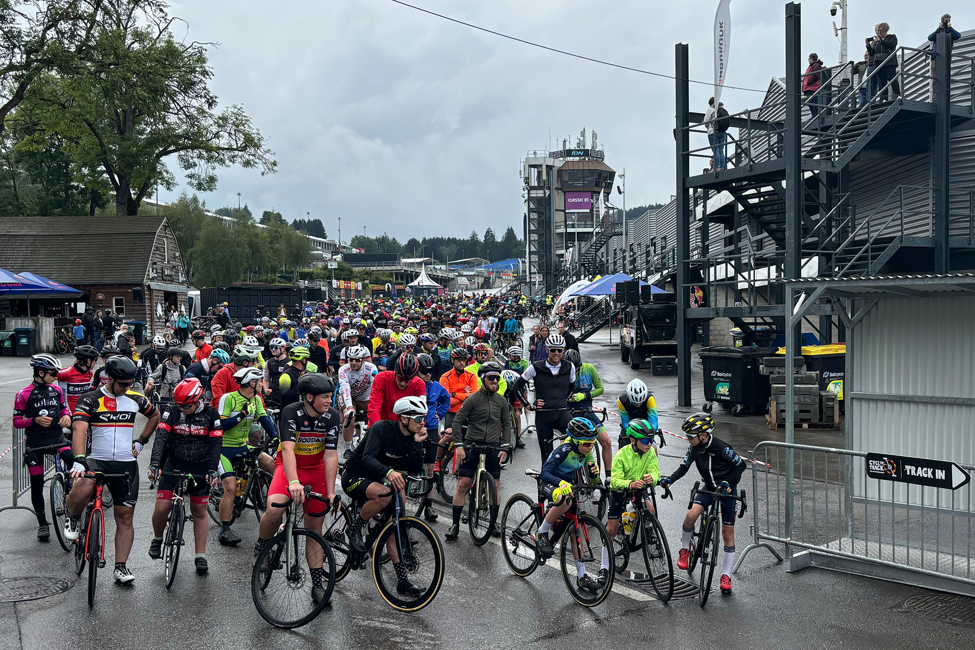 Cycl'on Track am 2. Juli auf der Rennstrecke von Spa-Francorchamps