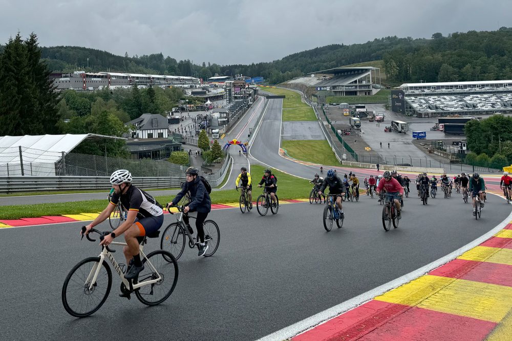 Cycl'on Track am 2. Juli auf der Rennstrecke von Spa-Francorchamps