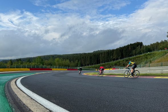 Cycl'on Track am 2. Juli auf der Rennstrecke von Spa-Francorchamps