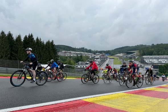 Cycl'on Track am 2. Juli auf der Rennstrecke von Spa-Francorchamps