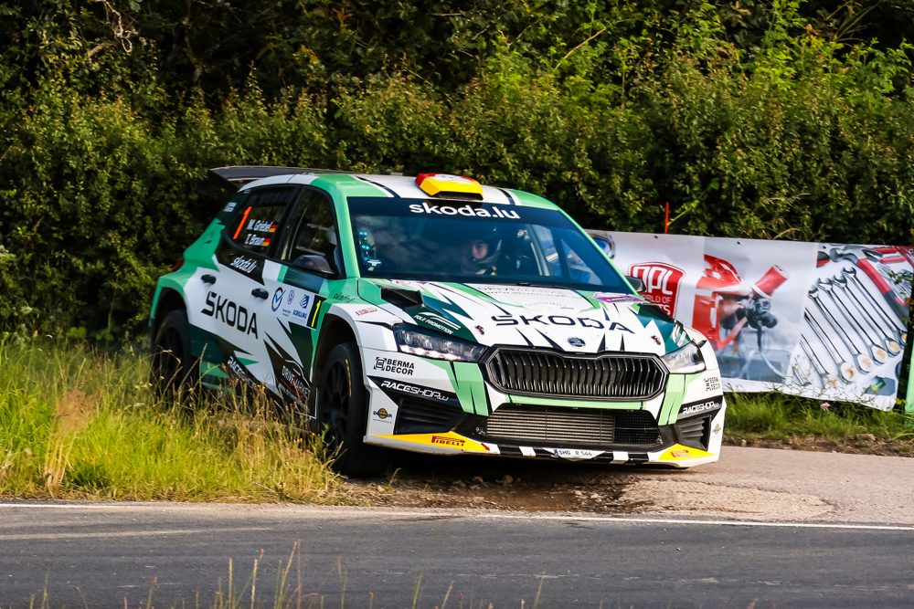 Marijan Griebel bei der Rallye Luxemburg