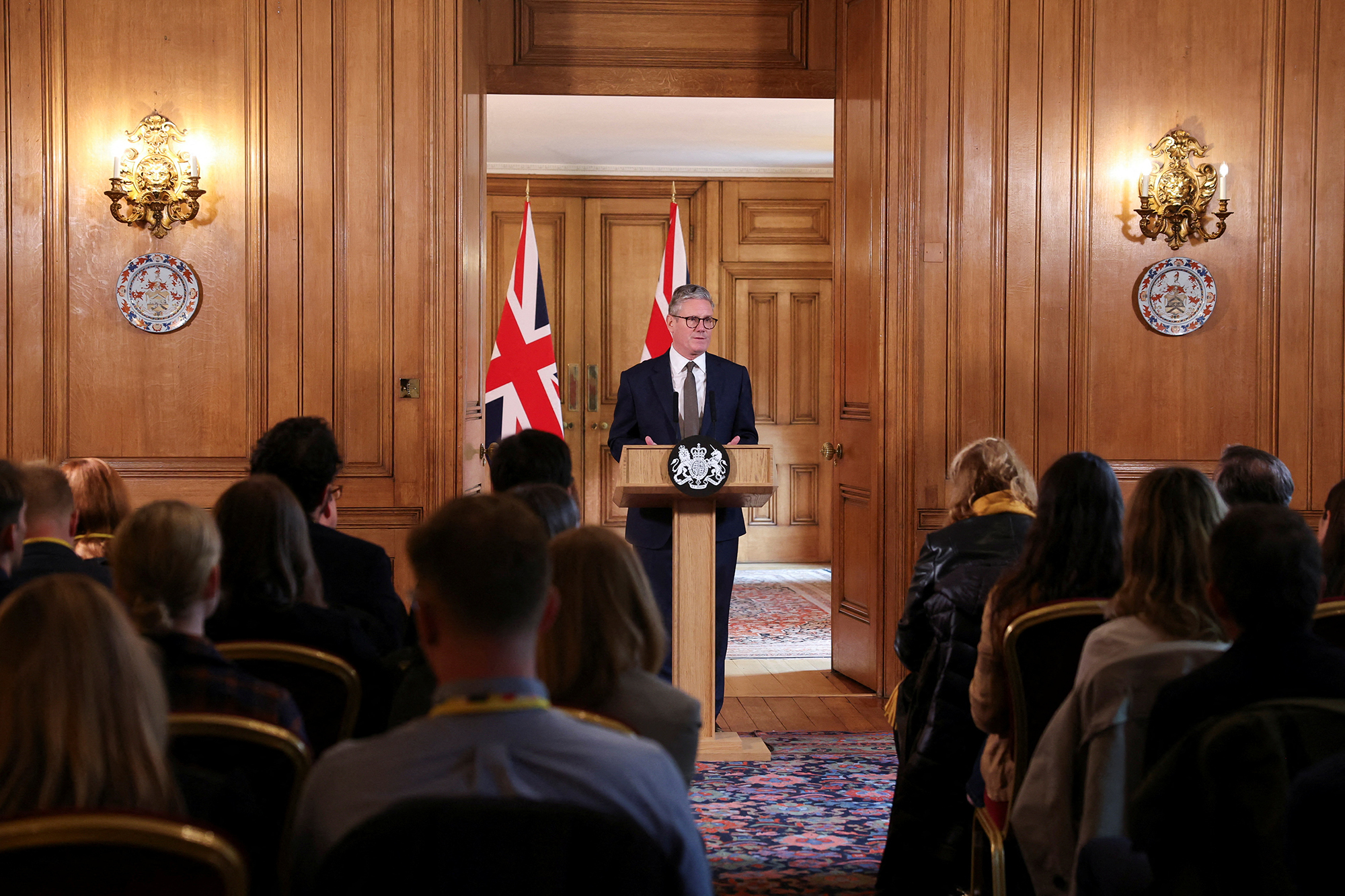 Erste Sitzung des neuen britische Premierministers Keir Starmer