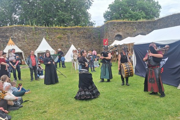 Mittelalterfest in der Burg Reuland