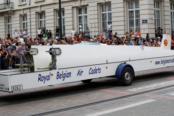 Militärparade zum Nationalfeiertag 2024 in Brüssel