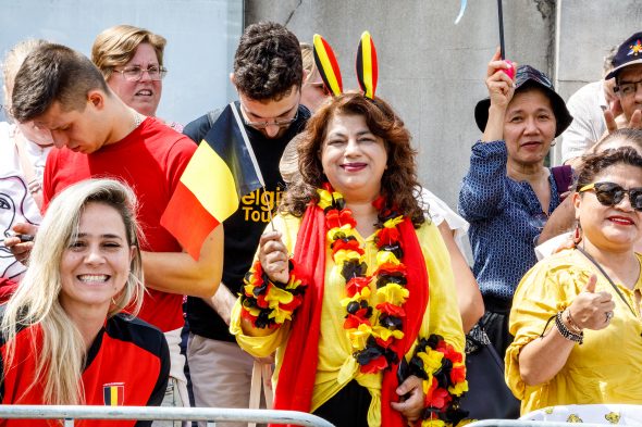 Militärparade zum Nationalfeiertag 2024 in Brüssel