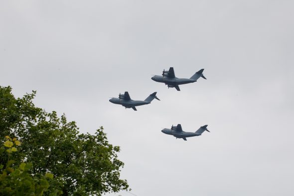 Militärparade zum Nationalfeiertag 2024 in Brüssel