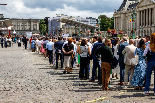 Militärparade zum Nationalfeiertag 2024 in Brüssel