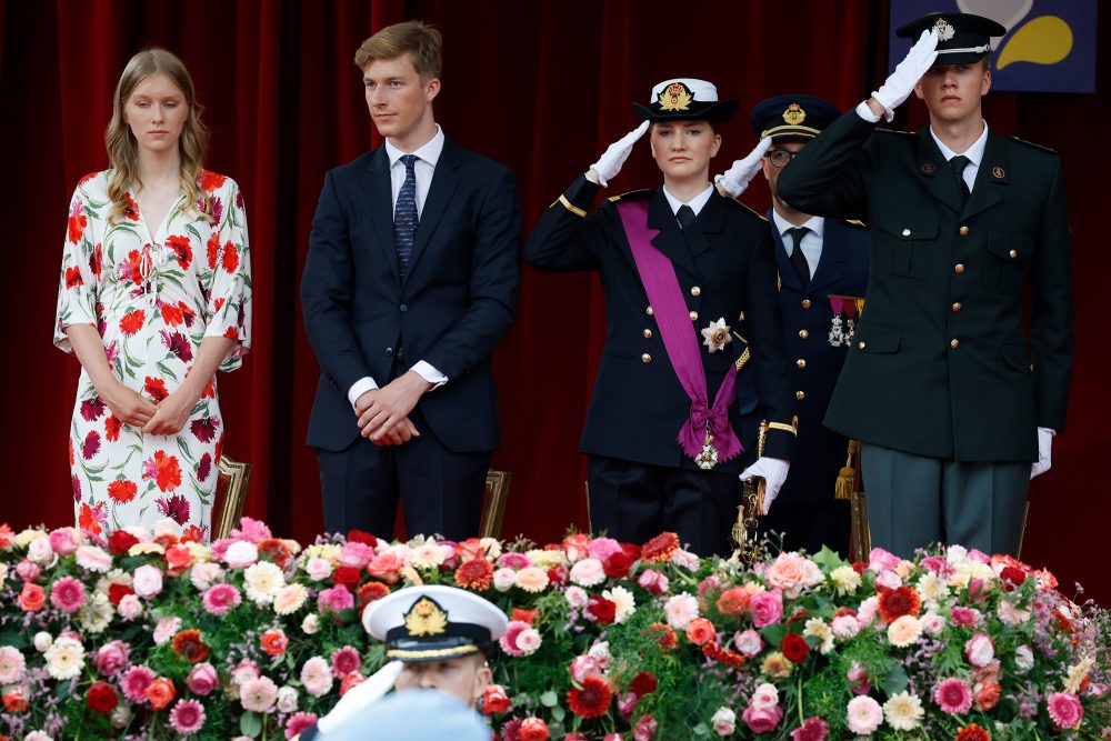 Militärparade zum Nationalfeiertag 2024 in Brüssel