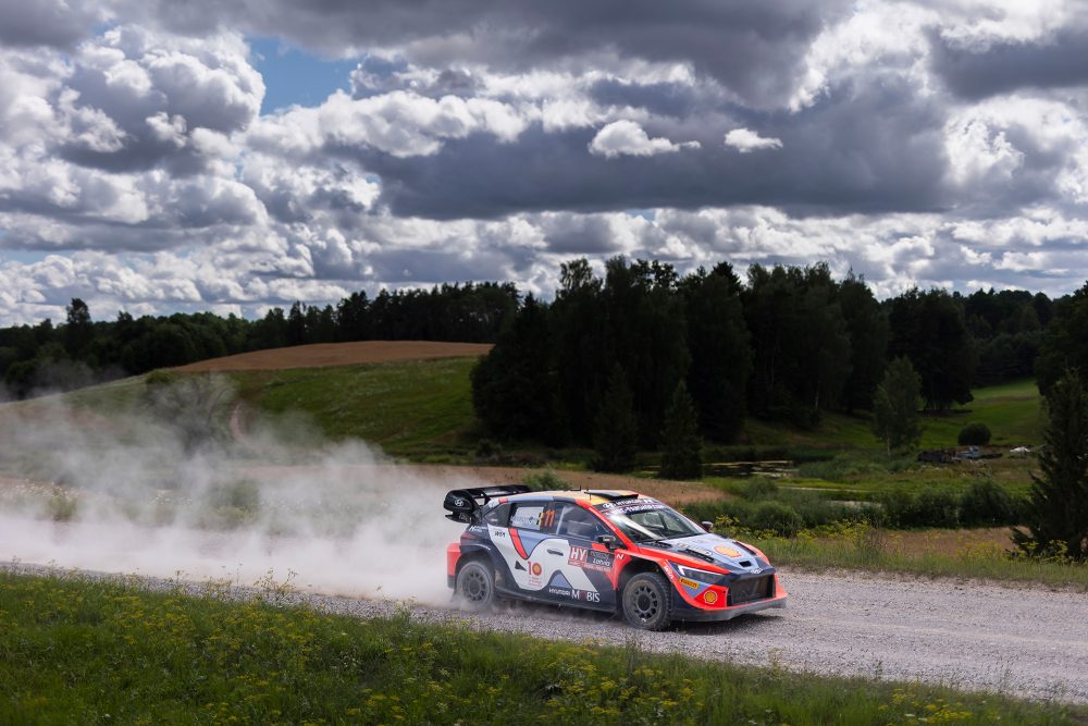 Thierry Neuville/Martijn Wydaeghe bei der Rallye Lettland