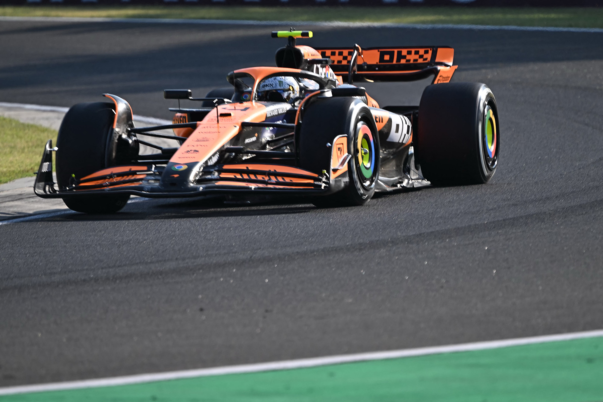 Lando Norris in Ungarn