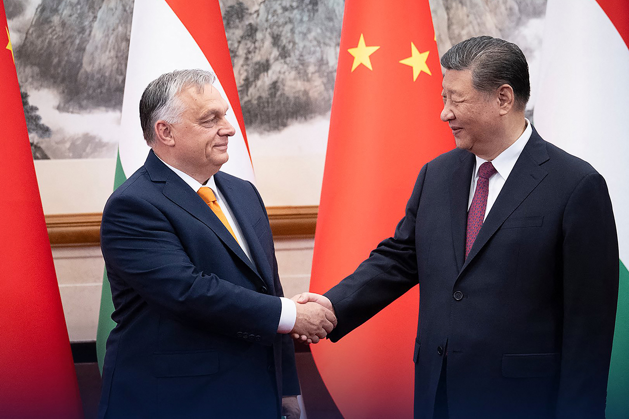 Ungarns Ministerpräsident Orban trifft Chinas Präsidenten Xi Jinping