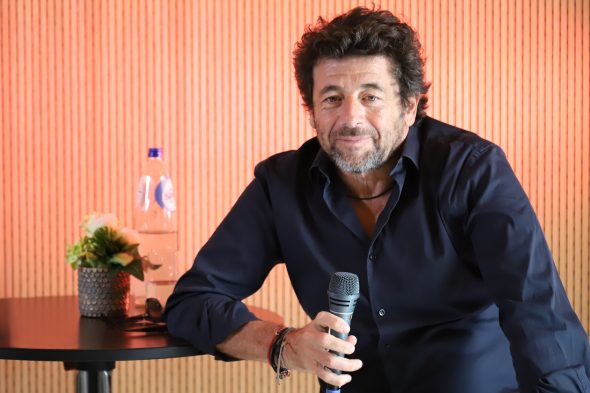 Patrick Bruel bei der Pressekonferenz vor dem Auftritt bei den Francofolies de Spa