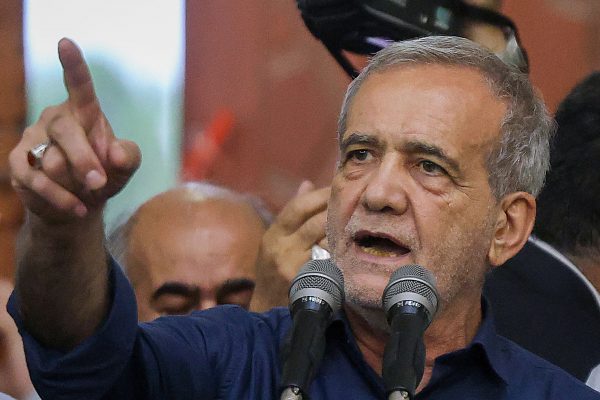 Irans Präsident Massud Peseschkian