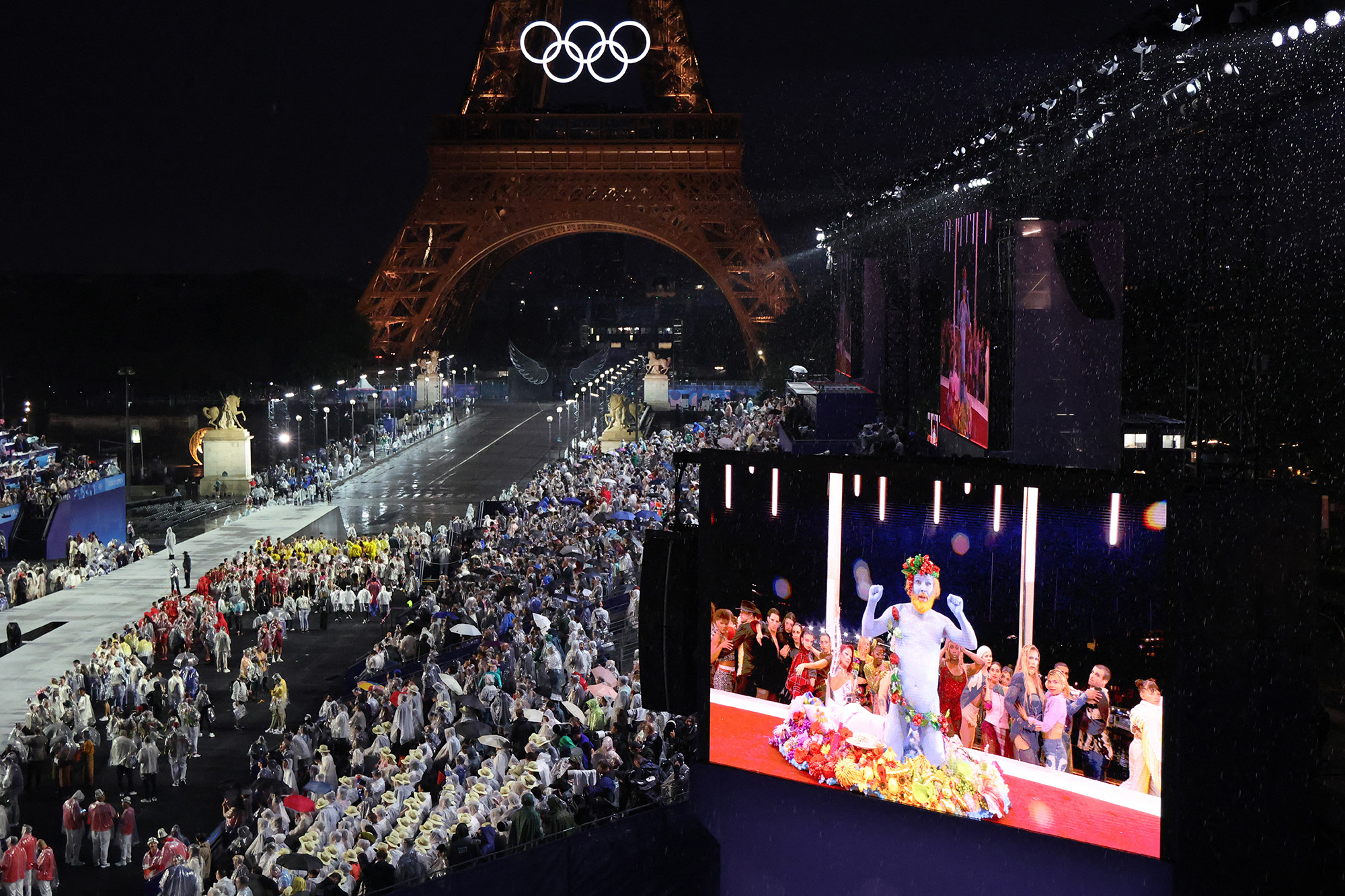 Eröffnungsfeier der Olympischen Spiele in Paris