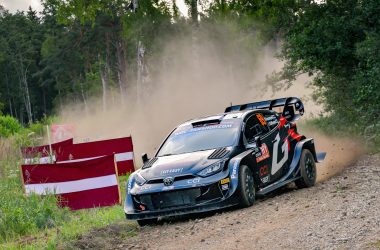 Kalle Rovanperä/Jonne Halttunen bei der Rallye Lettland