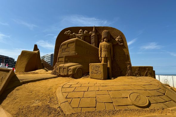 Sandskulpturen-Festival in Middelkerke