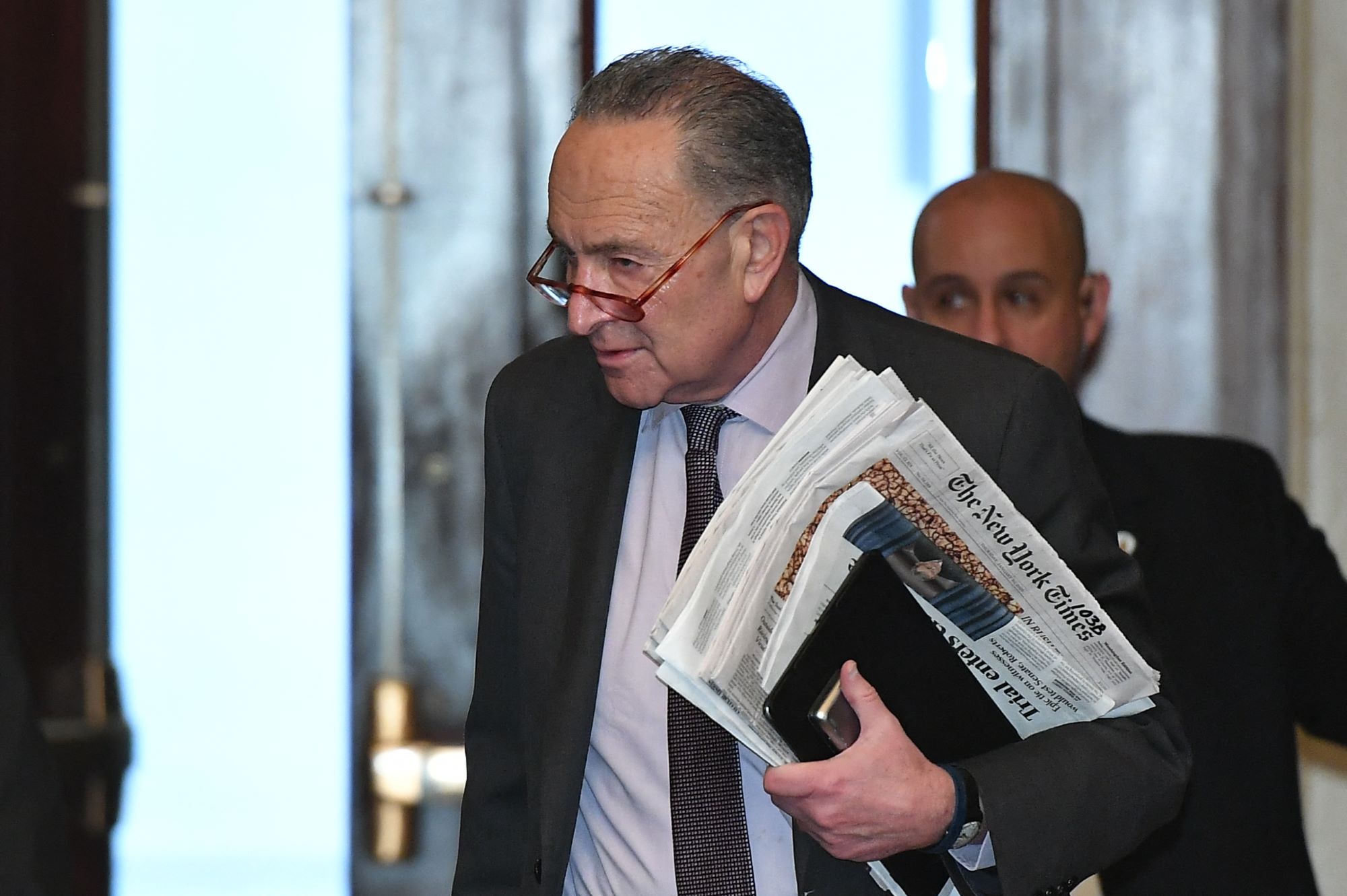 Der demokratische Mehrheitsführer im Senat, Chuck Schumer