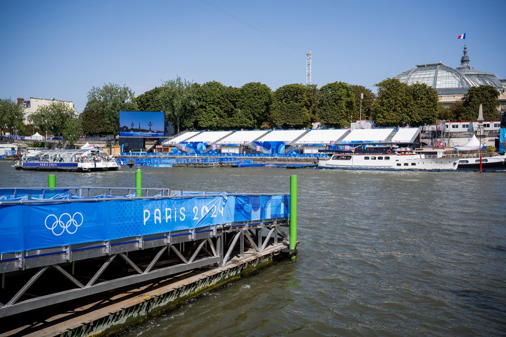 Wasserqualität der Seine wieder gesunken