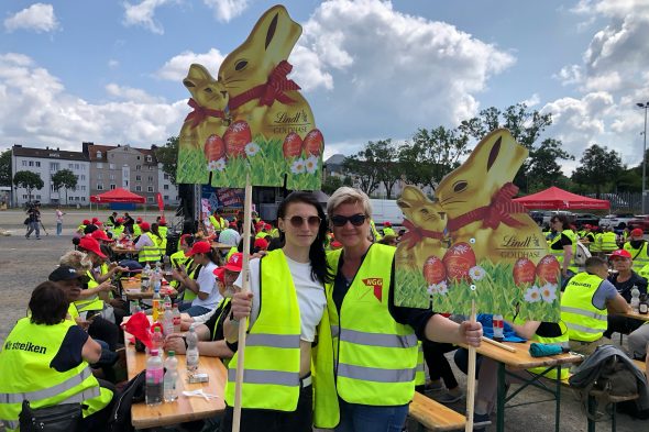 Streik der Aachener Süßwarenindustrie