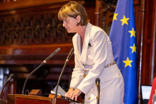 Valérie De Bue im Senat
