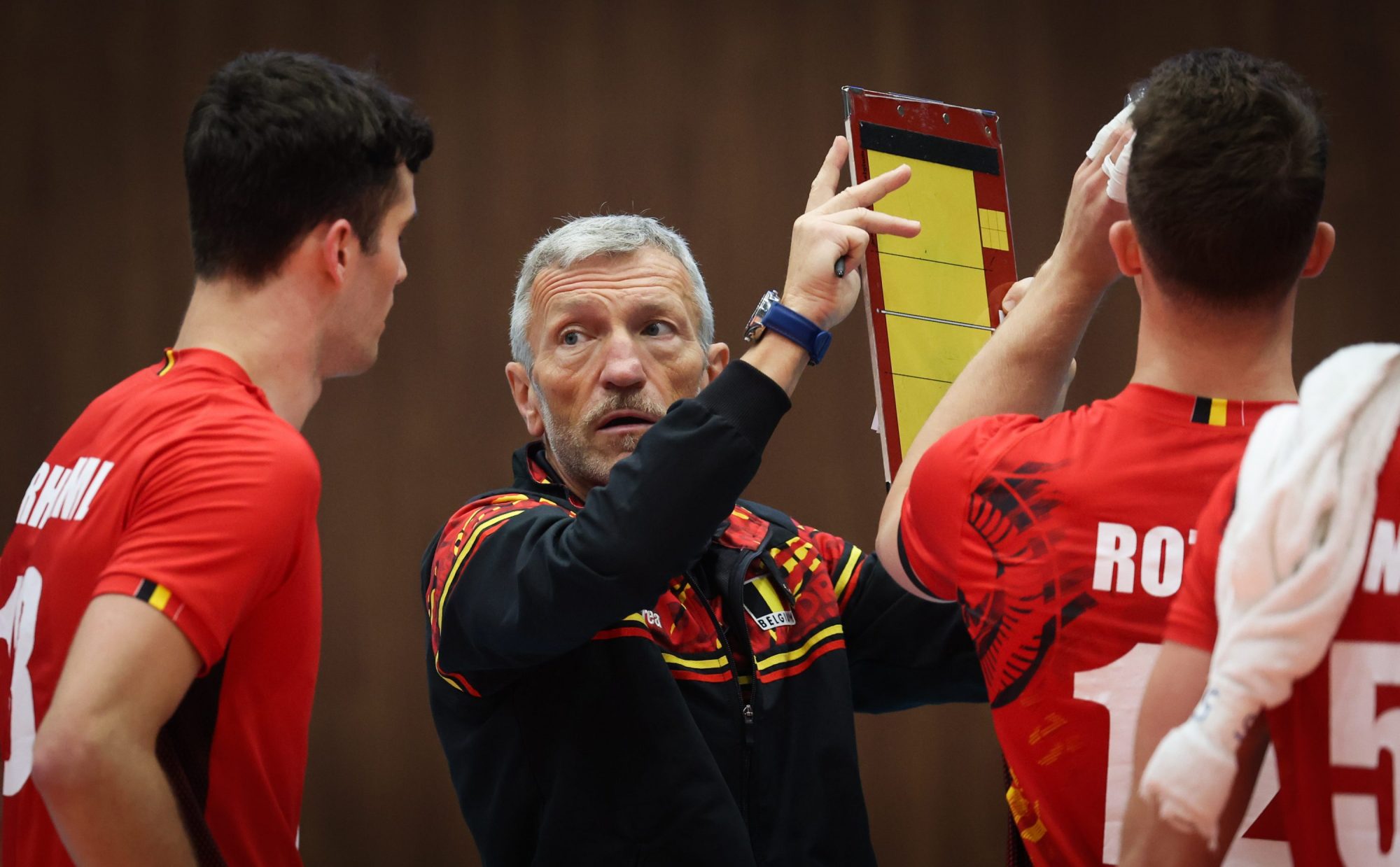 Emamuele Zanini, aktueller Trainer der belgischen Volleyballer