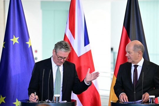 Der britische Premier Keir Starmer auf Staatsbesuch in Deutschland