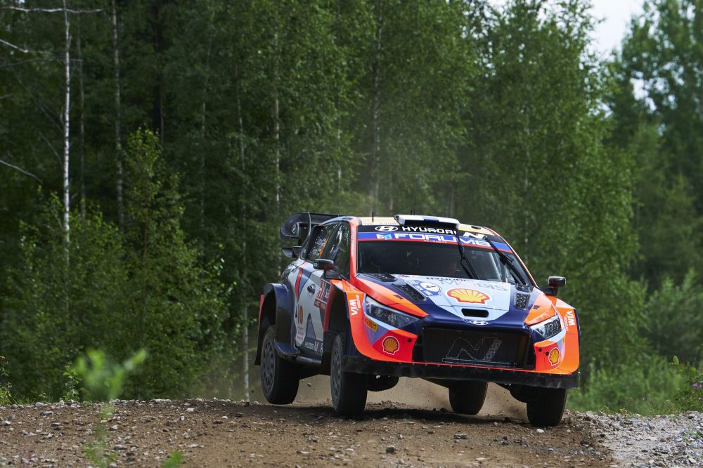 Dritter Hyundai in Finnland: Esapekka Lappi/Janne Ferm