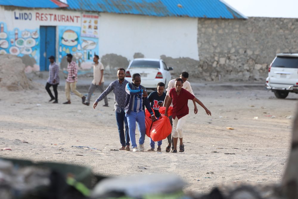 Nach dem Terroranschlag am Strand von Mogadischu