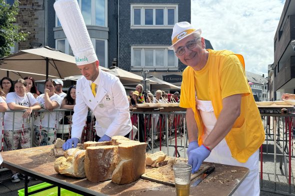 Riesenomelette in Malmedy