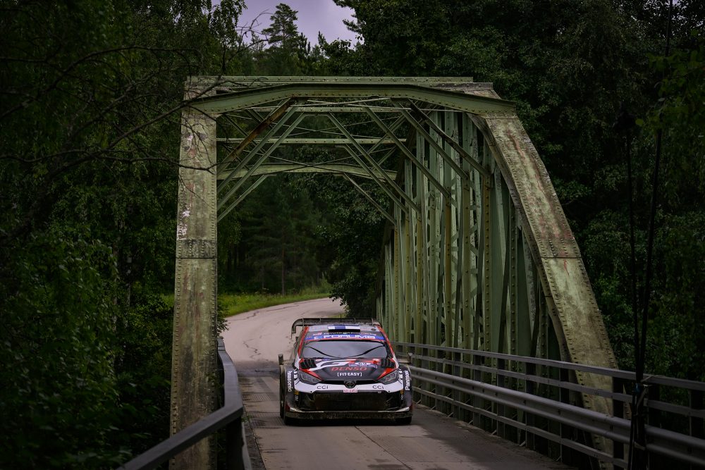 Kalle Rovanperä/Jonne Halttunen bei der Rallye Finnland