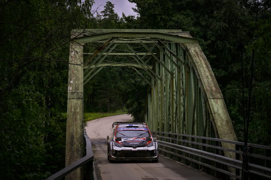 Kalle Rovanperä/Jonne Halttunen bei der Rallye Finnland