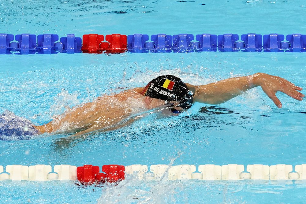 Sam De Visser steht im Finale über 400m Freistil