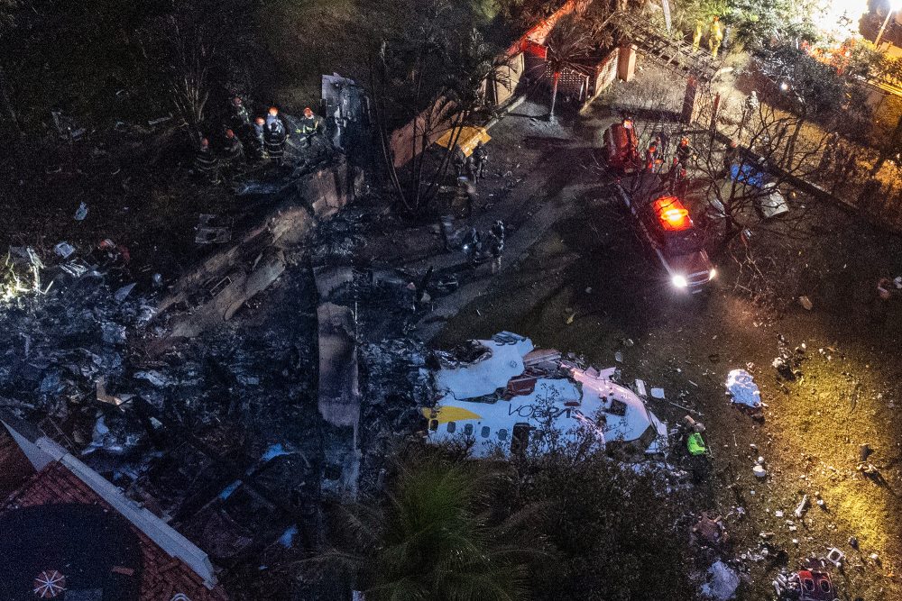 Flugzeugabsturz in Brasilien