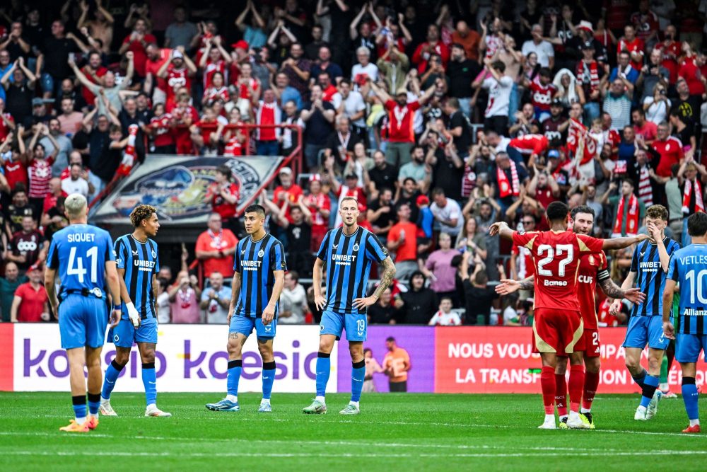 Für den amtierenden Meister gab es im Sclessin nichts zu holen: Club brügge unterlag Standard Lüttich mit 0:1 (Bild: Tom Goyvaerts/Belga)